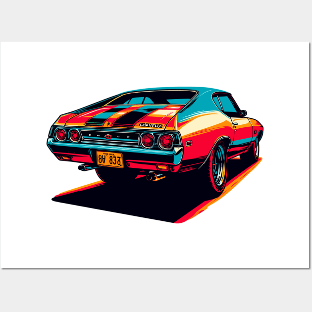 Chevrolet Chevelle Wall Art by Vehicles-Art